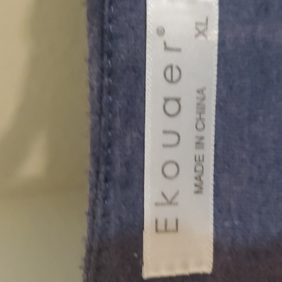 Ekouaer Women's Zipper Robe Nightgown Full-length | XL - Picture 7 of 11